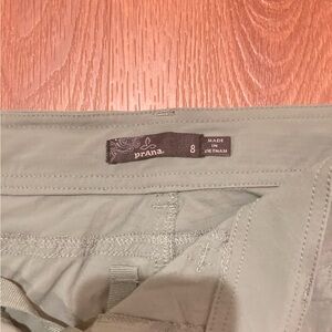prana green outdoor shorts